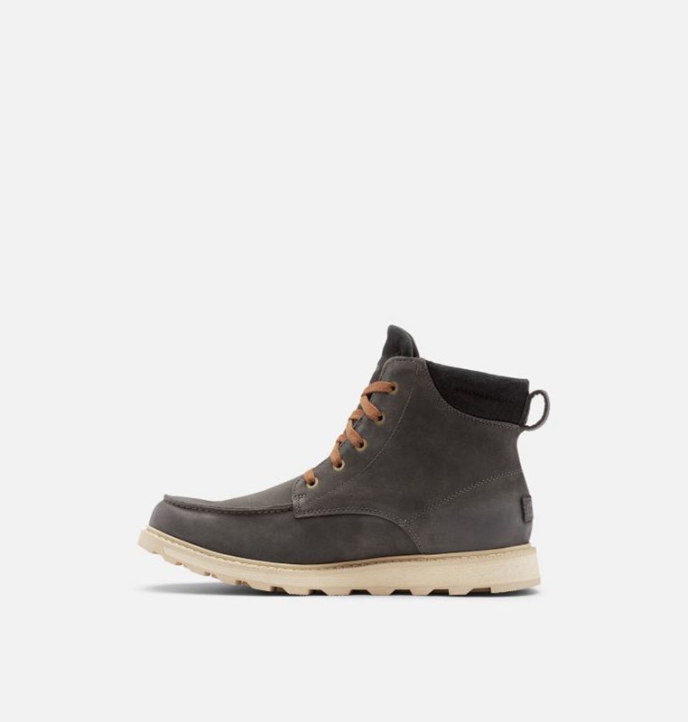 Botines Sorel Hombre - Madson™ Ii Moc Toe Gris Oscuro - 48526-ULOM